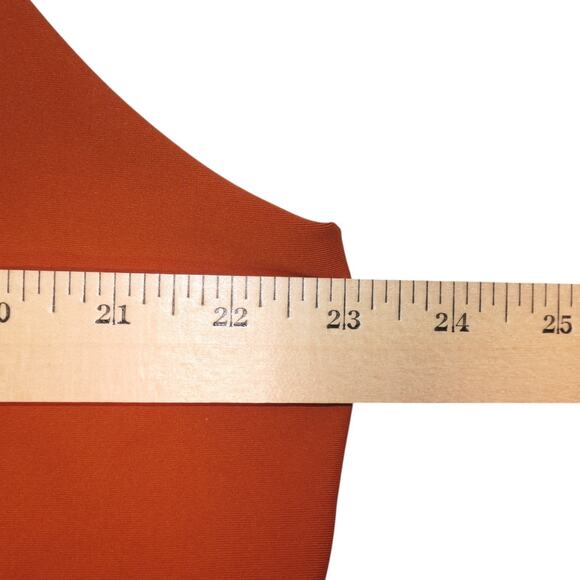 Old Navy Cropped Top Tank Women Plus Size 4X Burnt Orange Built in Bra Hike Golf - Picture 7 of 10